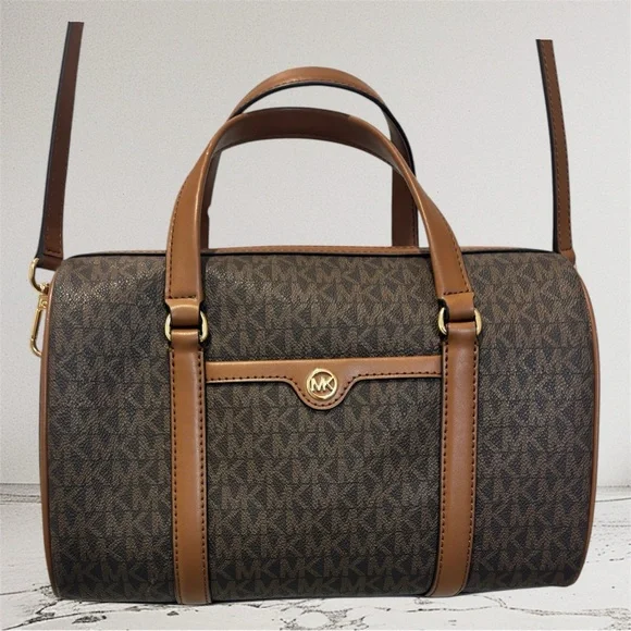 Michael Kors Brown and Tan Satchel - Picture 5 of 7